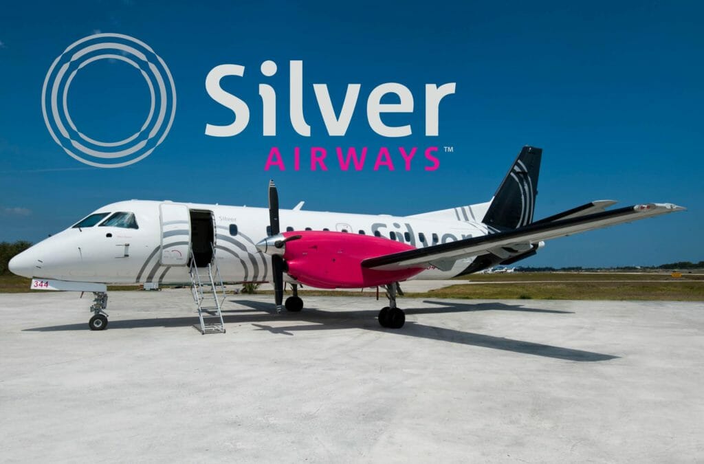 Silver’s Airways Saab 340B Plus – one of safest aircraft in the world.  Image Provided by Silver Airways